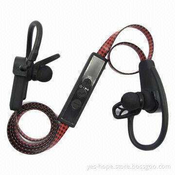 Clip-on sports stereo wireless Bluetooth headset